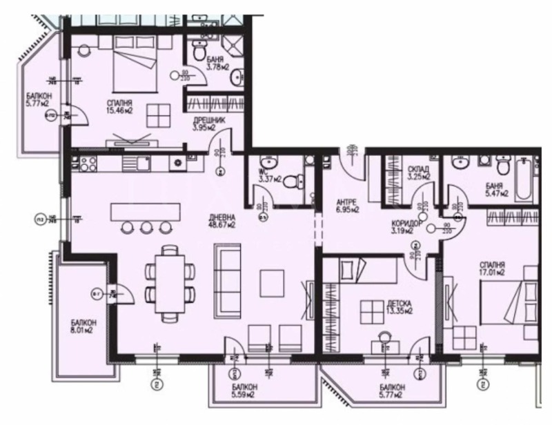 De vânzare  3 dormitoare Sofia , Dragalevți , 204 mp | 35471010 - imagine [2]