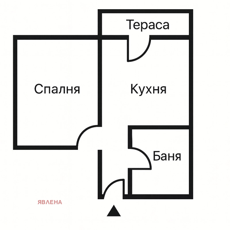 Myytävänä  Studio Sofia , Suhata reka , 34 neliömetriä | 40581732 - kuva [4]