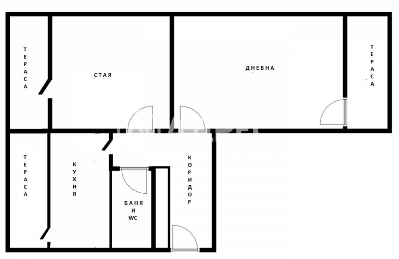 Na prodej  1 ložnice Sofia , Serdika , 75 m2 | 13580877 - obraz [4]