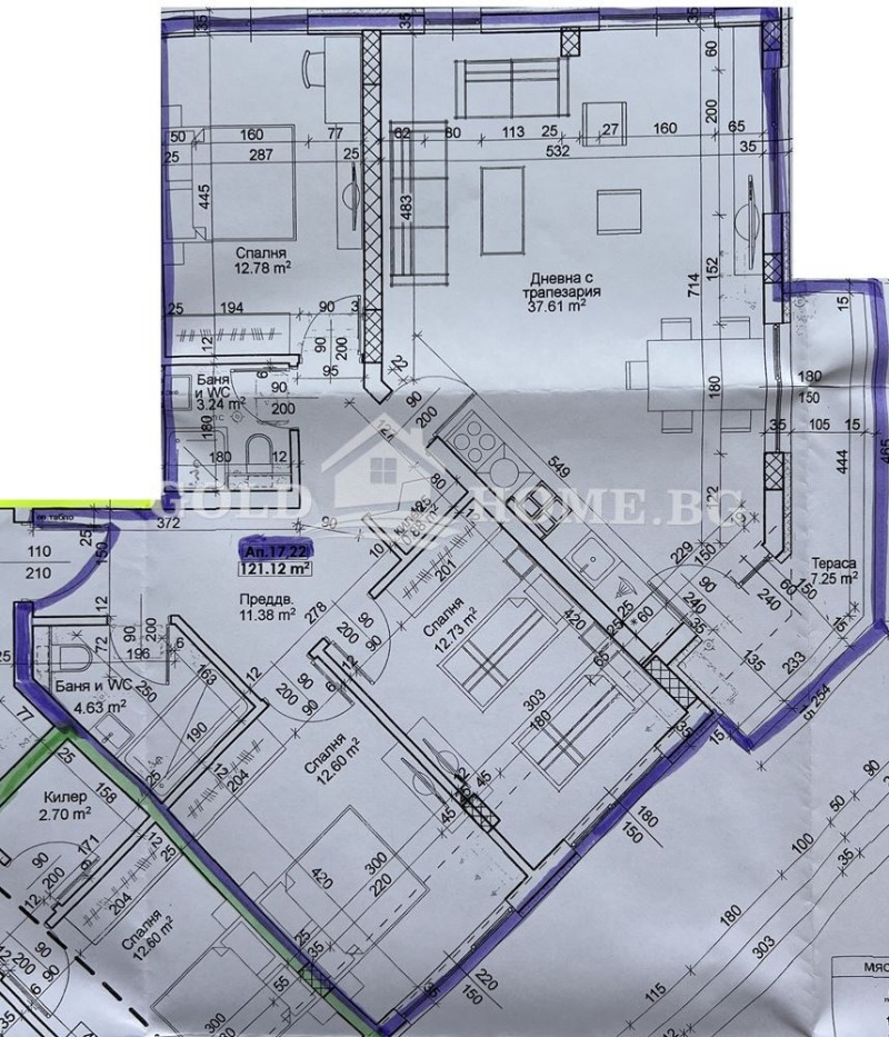 Продава 4-СТАЕН, гр. Пловдив, Тракия, снимка 1 - Aпартаменти - 49436291