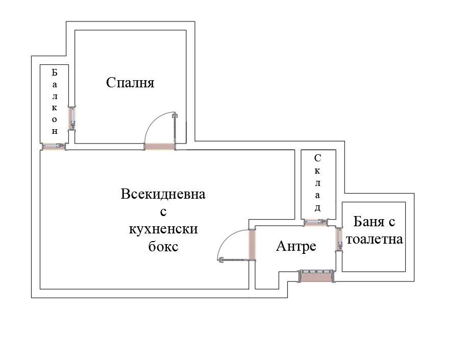 Продава 2-СТАЕН, гр. София, Манастирски ливади