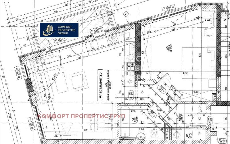 Till salu  1 sovrum Sofia , Poligona , 94 kvm | 73892310 - bild [11]