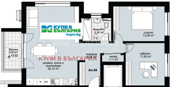 For Sale  2 bedroom Varna , Vinitsa , 103 sq.m | 34777728 - image [4]