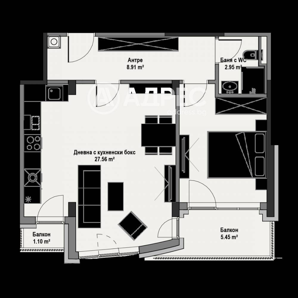 Продава 2-СТАЕН, гр. София, Витоша, снимка 4 - Апартаменти - 54251174