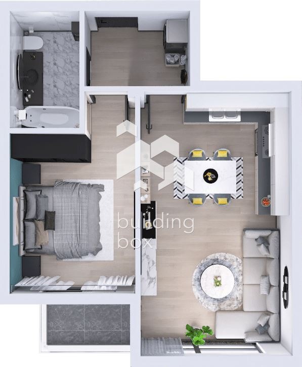 Продава 2-СТАЕН, гр. Пловдив, Остромила, снимка 11 - Апартаменти - 54774952