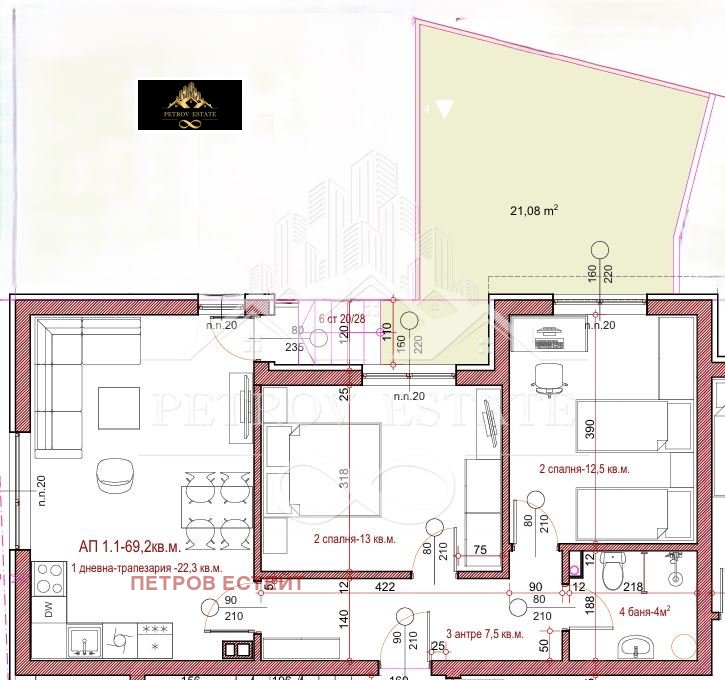 Продава 3-СТАЕН, гр. Велинград, област Пазарджик, снимка 1 - Aпартаменти - 46907735