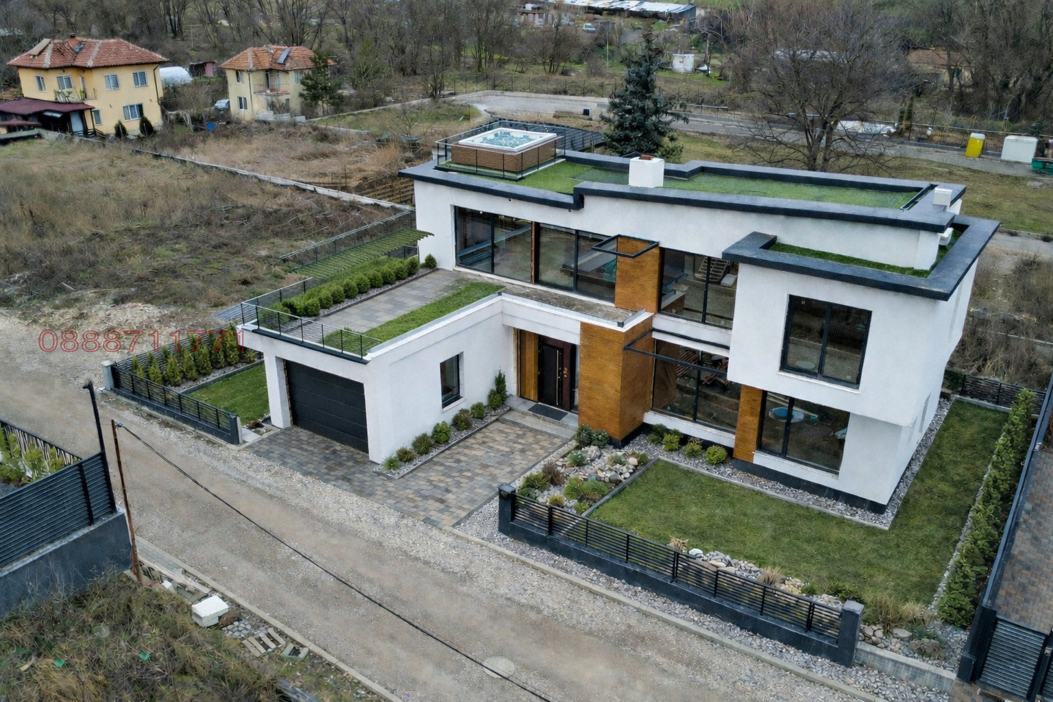 Продава КЪЩА, гр. София, гр. Банкя, снимка 2 - Къщи - 54139257