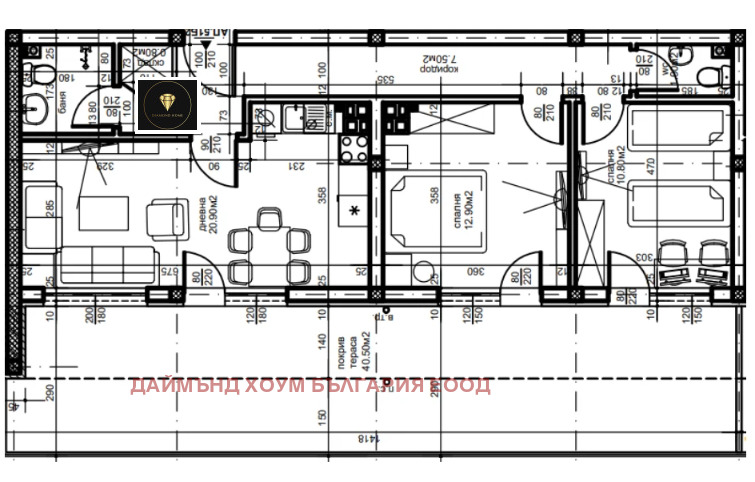 Продава 3-СТАЕН, гр. Пловдив, Южен, снимка 2 - Aпартаменти - 47491187