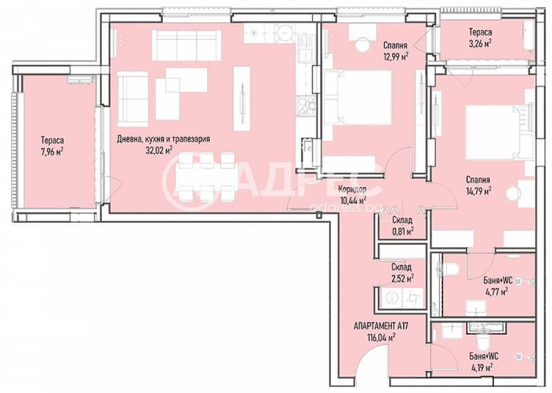 Te koop  2 slaapkamers Sofia , Mladost 4 , 144 m² | 89323605 - afbeelding [4]