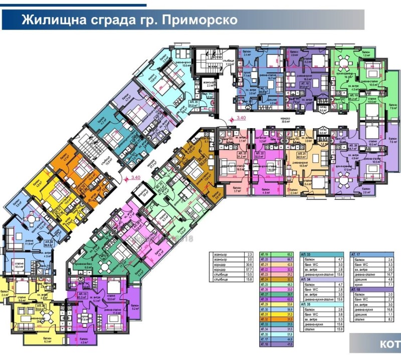 Продава 2-СТАЕН, гр. Приморско, област Бургас, снимка 6 - Апартаменти - 52313167