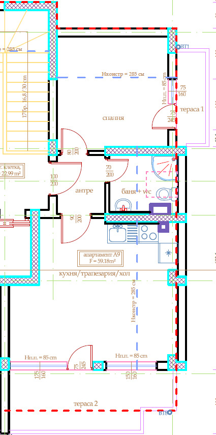 Продава 2-СТАЕН, к.к. Слънчев бряг, област Бургас, снимка 5 - Апартаменти - 52671404