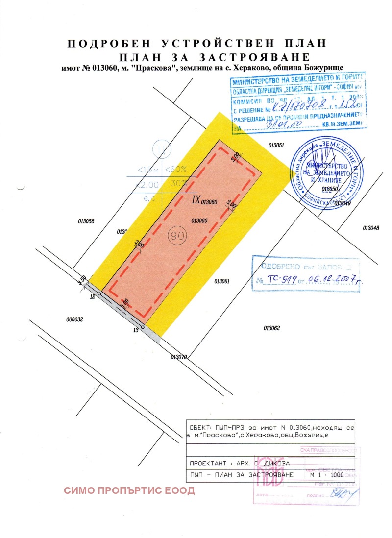 De vânzare  Complot regiunea Sofia , Heracovo , 4000 mp | 74134039 - imagine [7]