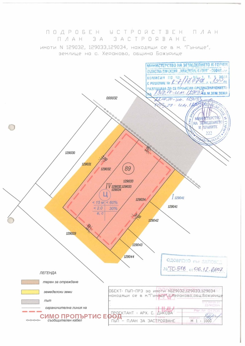De vânzare  Complot regiunea Sofia , Heracovo , 4000 mp | 74134039 - imagine [9]