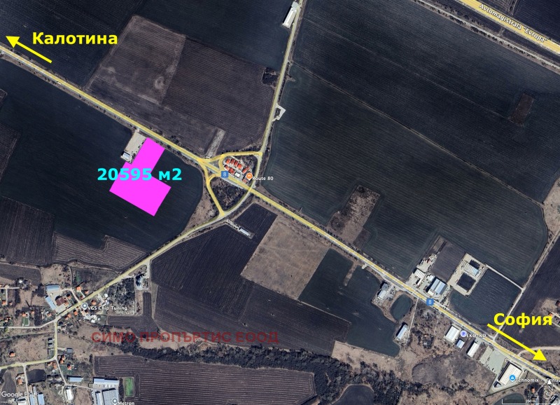 Продава ПАРЦЕЛ, гр. Божурище, област София област