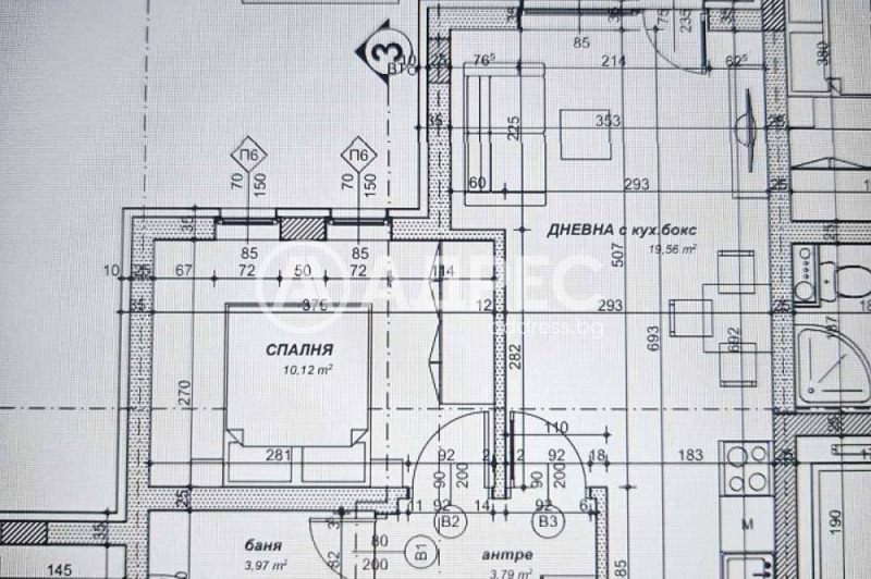 На продаж  1 спальня София , Овча купел 1 , 60 кв.м | 86458214 - зображення [3]