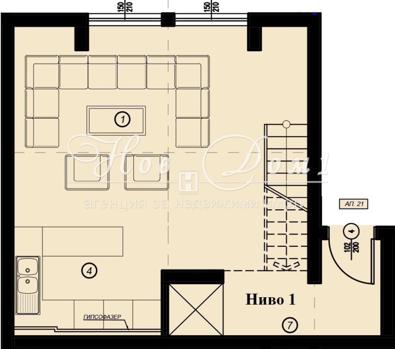 À venda  2 quartos Sofia , Manastirski livadi , 121 m² | 44860618 - imagem [14]