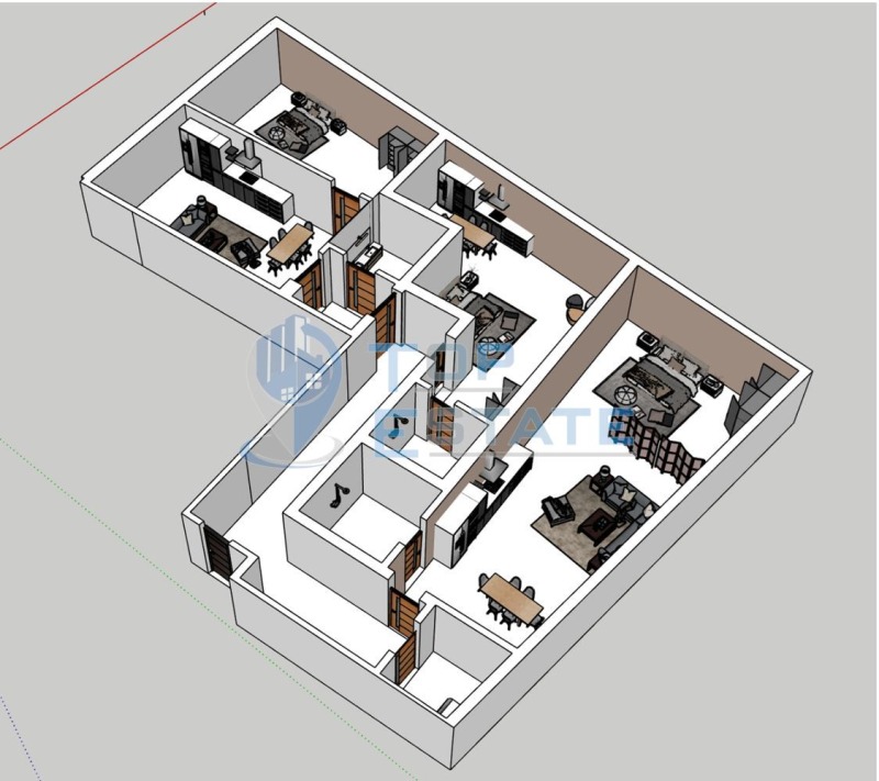 Продаја  3 спаваће собе Велико Тарново , Бузлуджа , 173 м2 | 59141322 - слика [4]