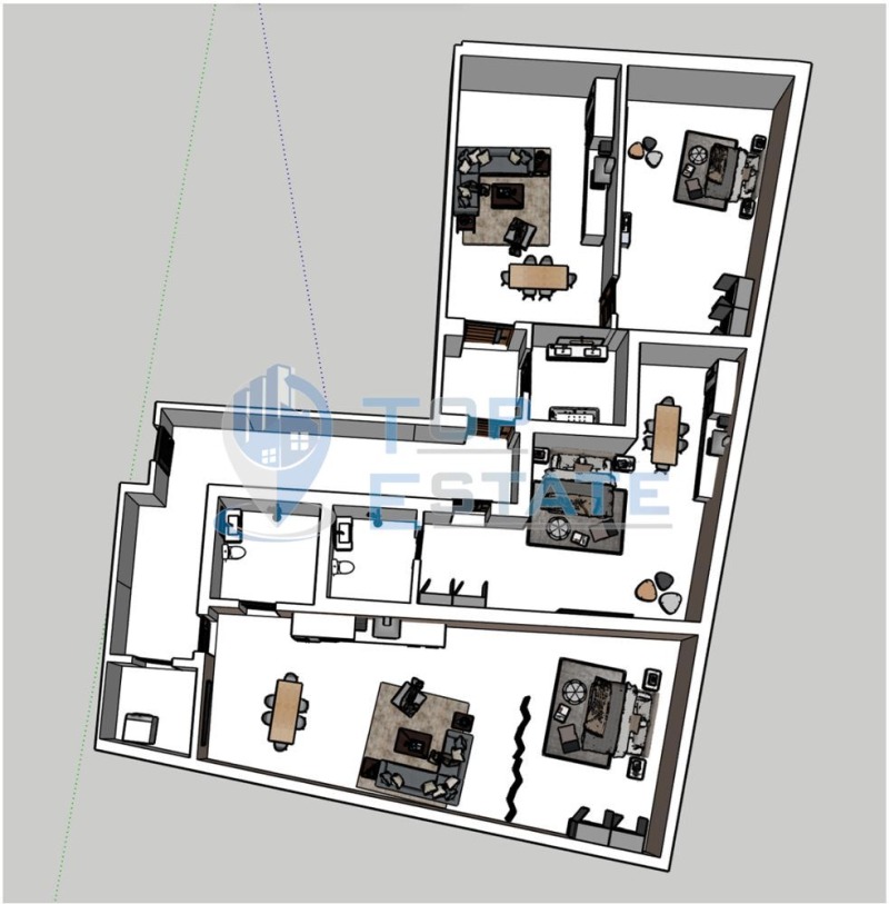 Продава  4-стаен, град Велико Търново, Бузлуджа •  190 400 EUR • ID 74051393 — holmes.bg - [1] 