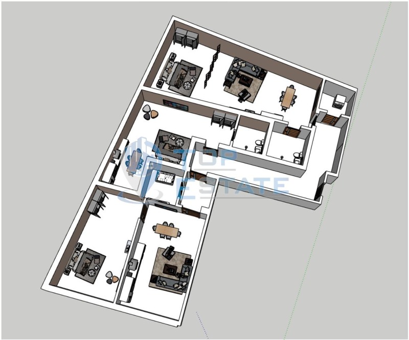 Продаја  3 спаваће собе Велико Тарново , Бузлуджа , 173 м2 | 59141322 - слика [2]