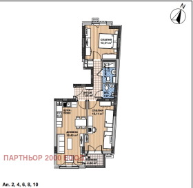 2 dormitoare Nadejda 4, Sofia 5