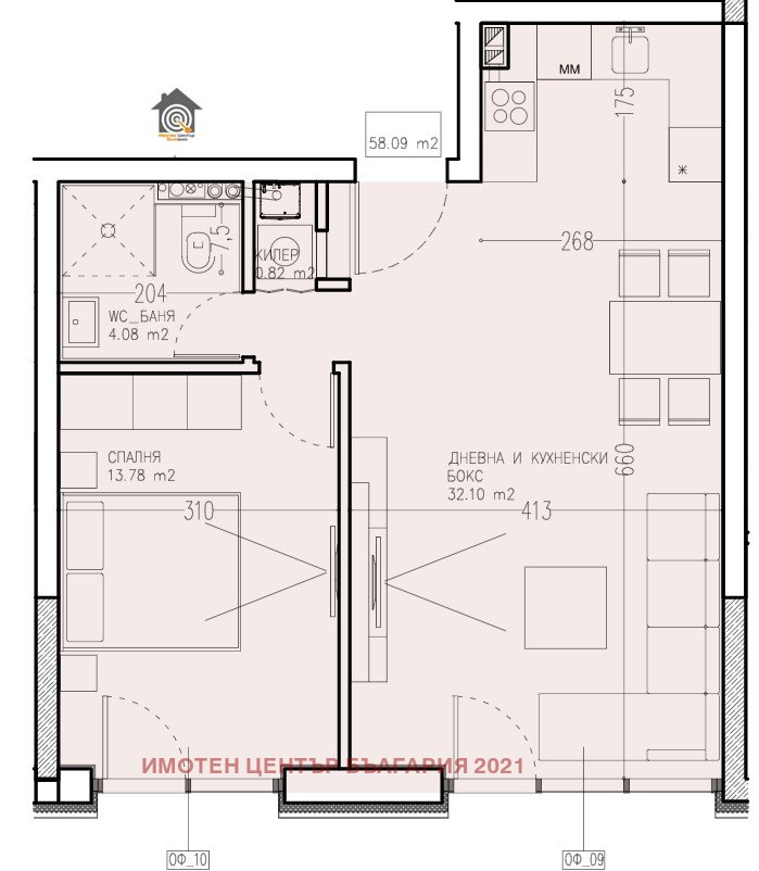 Zu verkaufen  1 Schlafzimmer Sofia , Manastirski liwadi , 72 qm | 51538373 - Bild [5]