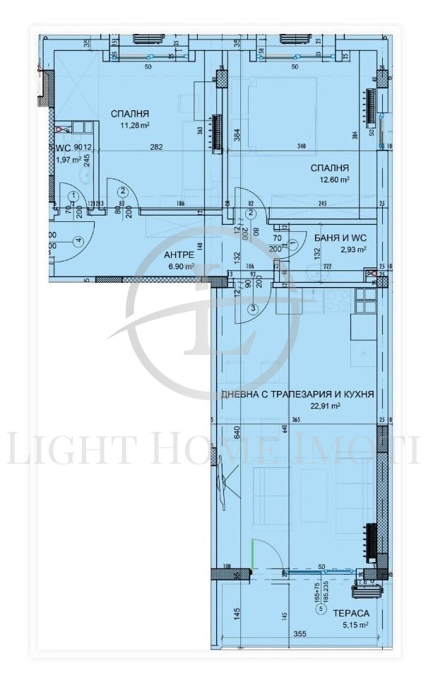 For Sale  2 bedroom Plovdiv , Hristo Smirnenski , 91 sq.m | 18697130 - image [9]