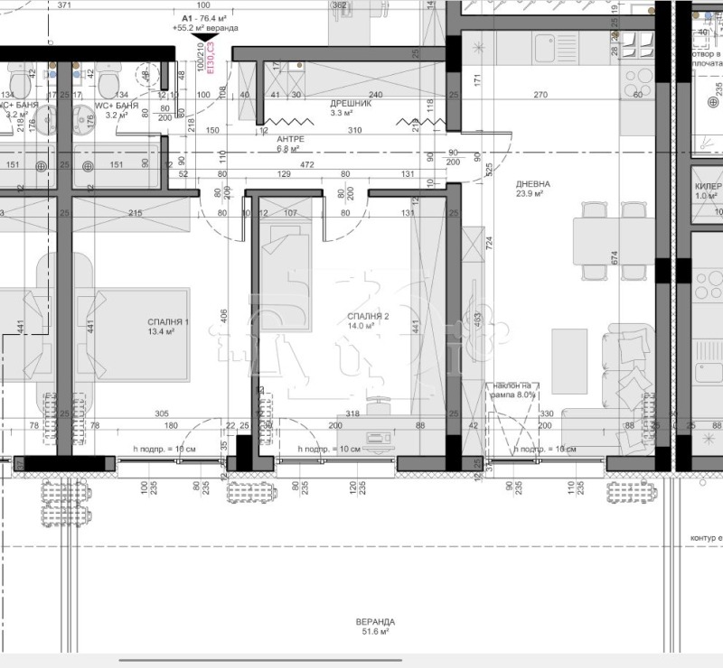 Продава  3-стаен град Варна , Владислав Варненчик 1 , 90 кв.м | 44093531