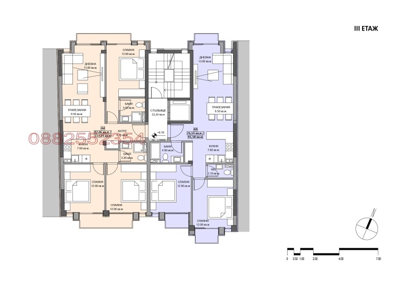 For Sale  2 bedroom Sofia , Banishora , 91 sq.m | 69817991 - image [2]