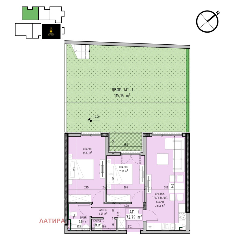 Продава 3-СТАЕН, гр. София, Малинова долина, снимка 13 - Апартаменти - 52534463