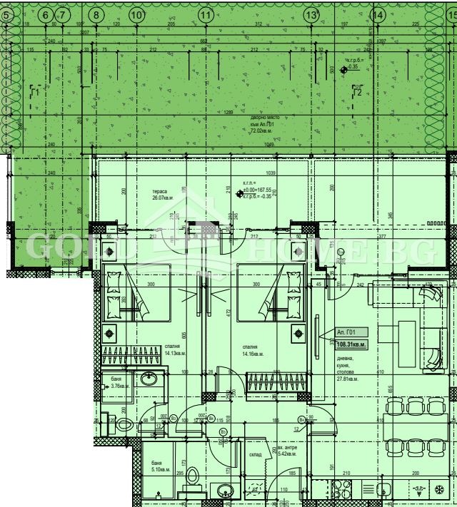 Продава 3-СТАЕН, гр. Пловдив, Христо Смирненски, снимка 3 - Апартаменти - 55350362