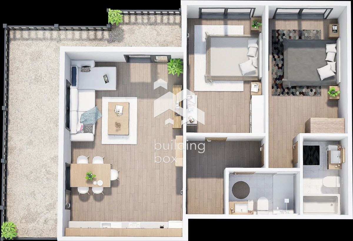 Продава 3-СТАЕН, гр. Пловдив, Христо Смирненски, снимка 3 - Апартаменти - 55118844