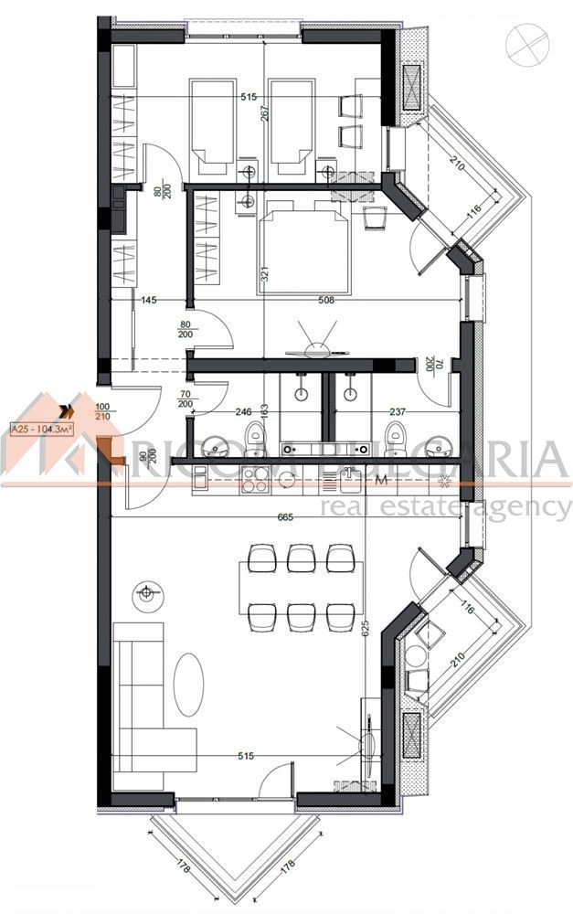 Продается  2 спальни Варна , Виница , 125 кв.м | 82347540 - изображение [2]