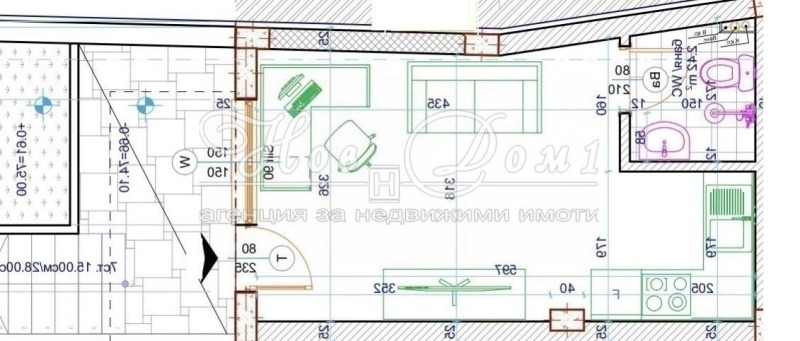 Продава 1-СТАЕН, гр. Варна, Цветен квартал, снимка 2 - Aпартаменти - 48528885