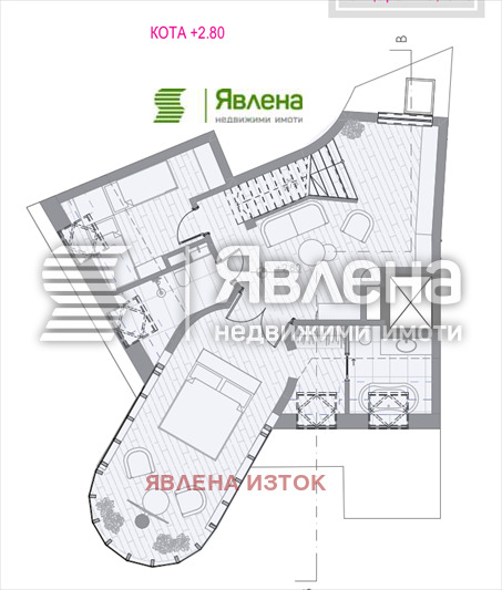 Продава МЕЗОНЕТ, гр. София, Лозенец, снимка 14 - Апартаменти - 55040280