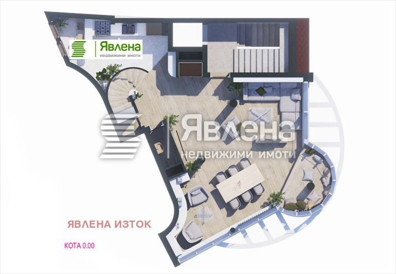 Продава МЕЗОНЕТ, гр. София, Лозенец, снимка 8 - Апартаменти - 55040280