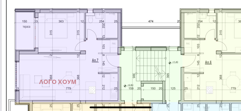 Продава 2-СТАЕН в град Варна, Галата - 69 кв.м / 97 800 € » 191 280.17 лв., ЛОГО ХОУМ