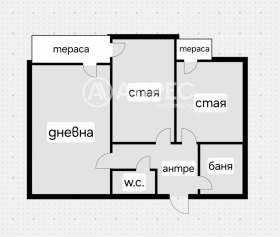 2 slaapkamers Nadezjda 3, Sofia 4