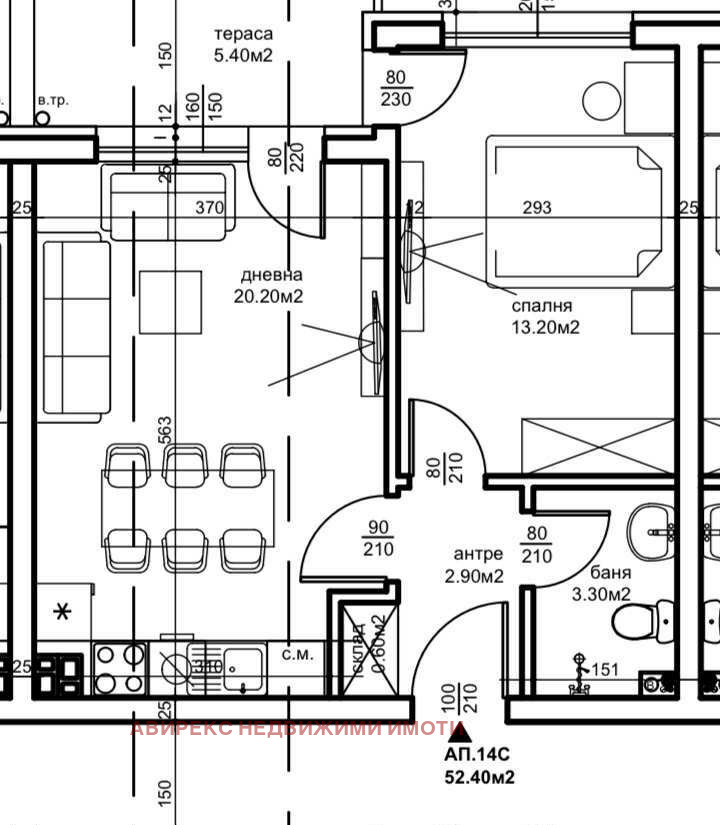 Продава  2-стаен град Пловдив , Беломорски , 60 кв.м | 22943063 - изображение [2]