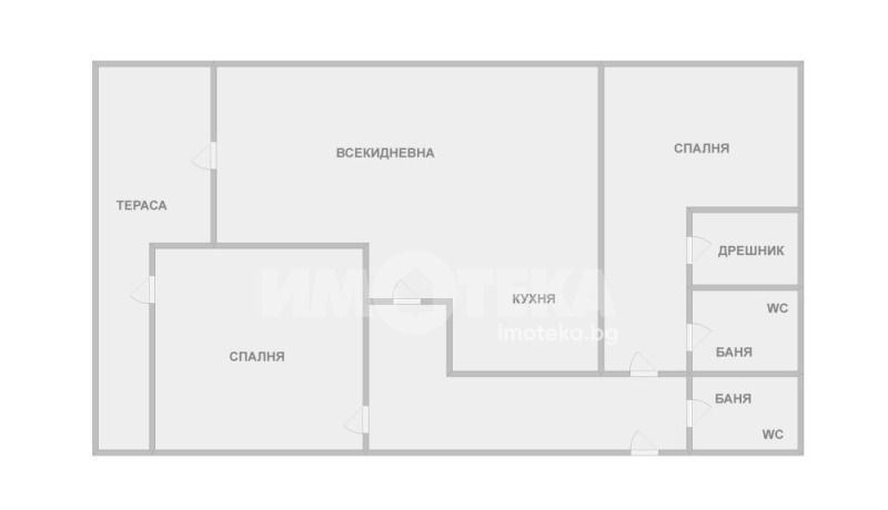 Продава 3-СТАЕН, гр. Варна, Чайка, снимка 4 - Апартаменти - 52411104