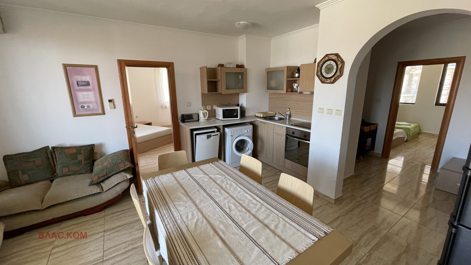 Продава 3-СТАЕН, гр. Свети Влас, област Бургас, снимка 4 - Апартаменти - 54076936