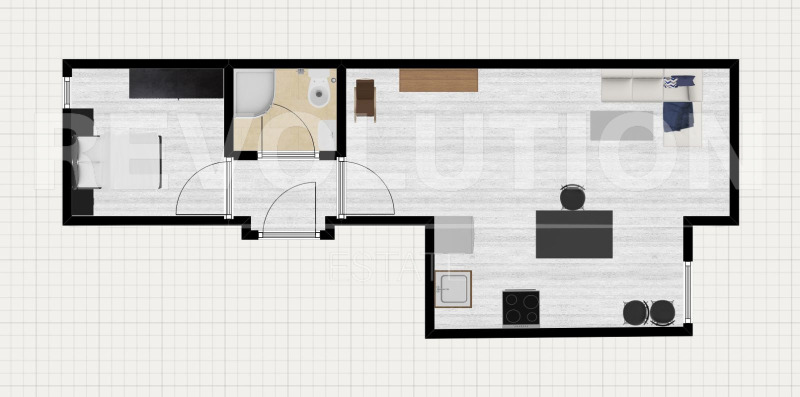 Продава 2-СТАЕН, гр. София, Гео Милев, снимка 7 - Апартаменти - 53378602