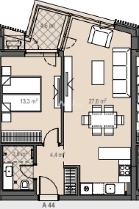 Продава 2-СТАЕН, гр. София, Манастирски ливади, снимка 5 - Апартаменти - 55378226