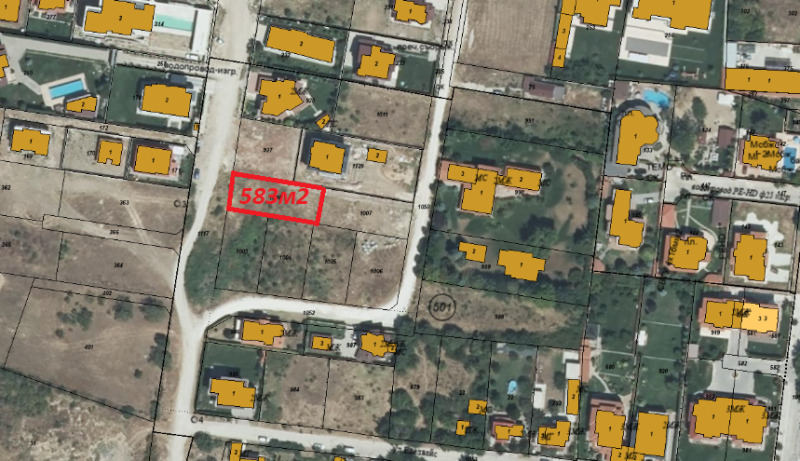 For Sale  Plot region Plovdiv , Belashtitsa , 583 sq.m | 72954671