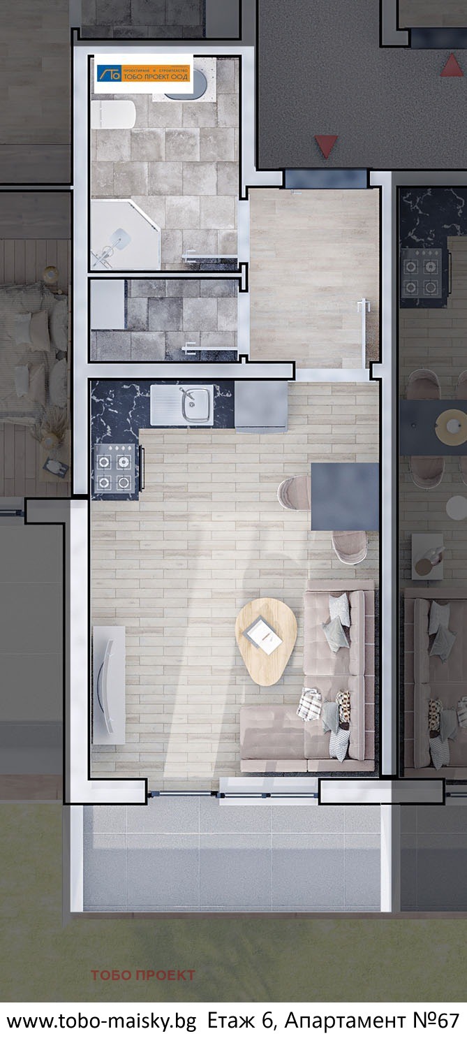 Na sprzedaż  Studio Sofia , Ljulin 10 , 51 mkw | 17161593 - obraz [2]
