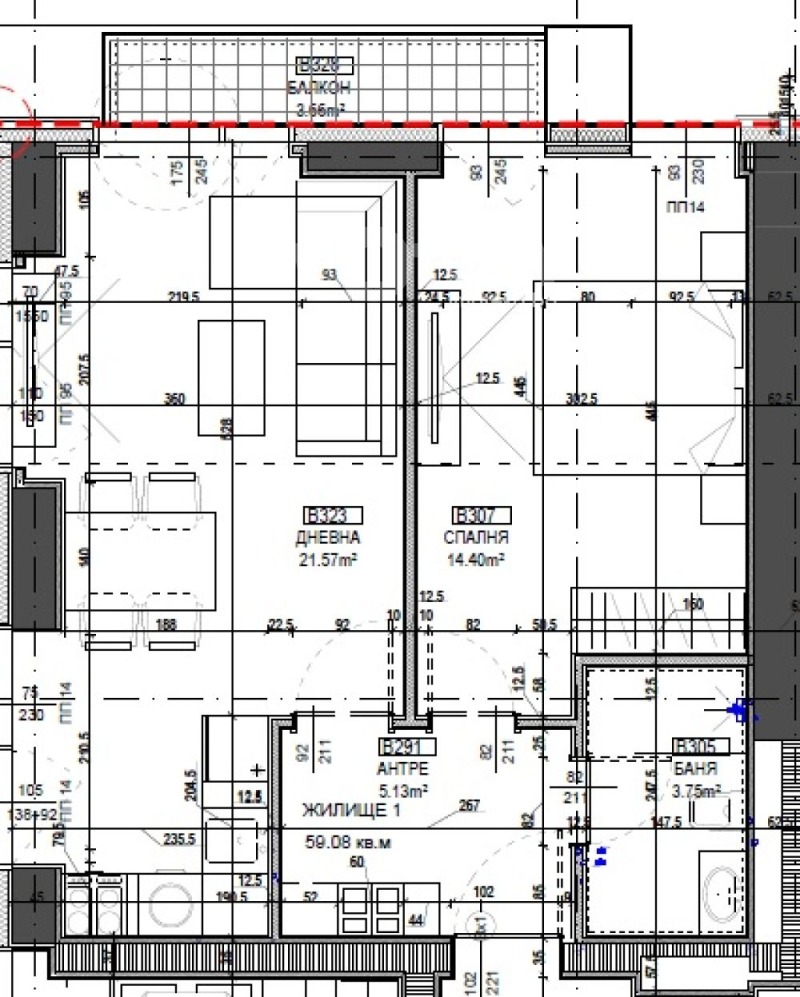 Te koop  1 slaapkamer Sofia , Tsentar , 78 m² | 50504485 - afbeelding [4]