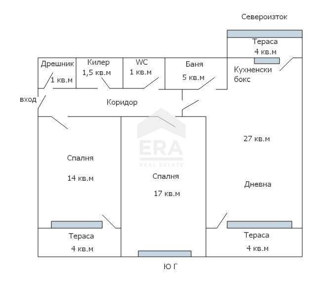 Продава 3-СТАЕН, гр. Варна, Център, снимка 16 - Апартаменти - 54262762