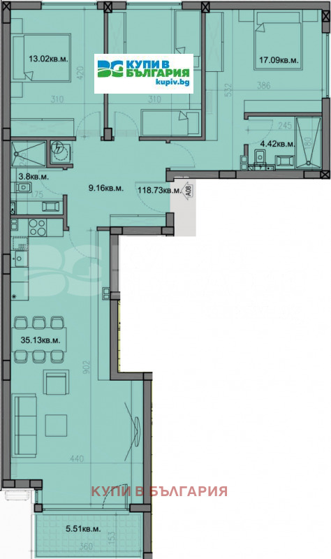 Продава 4-СТАЕН, гр. Варна, Бриз, снимка 8 - Aпартаменти - 49461248