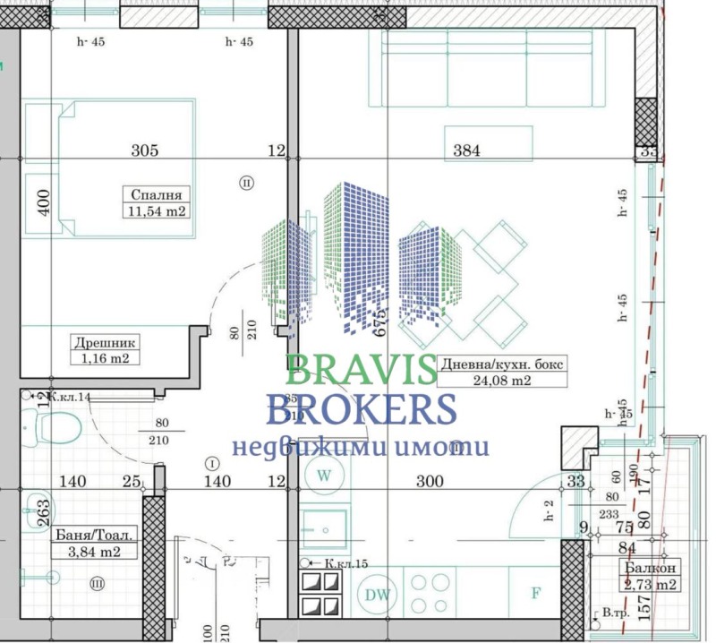 Продава 2-СТАЕН, гр. Варна, Левски 1, снимка 2 - Апартаменти - 52604567