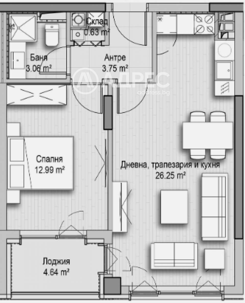 Продава 2-СТАЕН, гр. София, Витоша