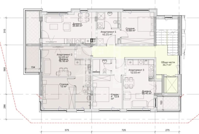 Продава  2-стаен град София , Левски , 64 кв.м | 86721868 - изображение [2]